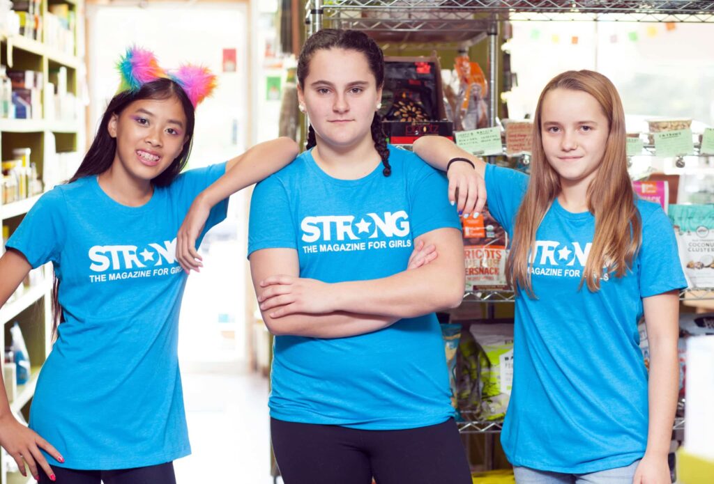 Strong. The Magazine for Girls.